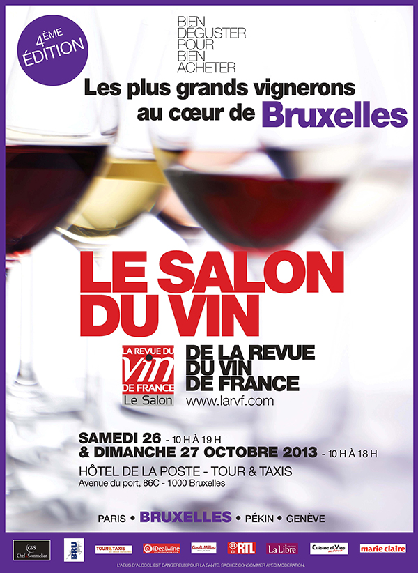 Salon du vin de Bruxelles 2013 par La Revue du Vin de France
