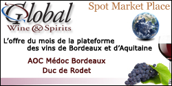 Plate forme vins de Bordeaux et d'Aquitaine