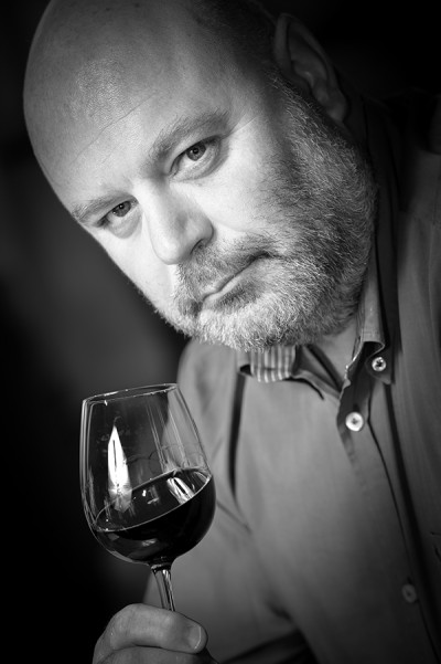 Xavier Leclerc photographié au Château Le Gay-Pomerol