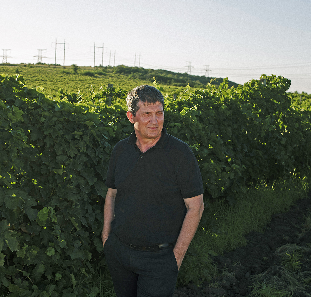 Gheorghe Arpentin, winemaker. Republic of Moldova