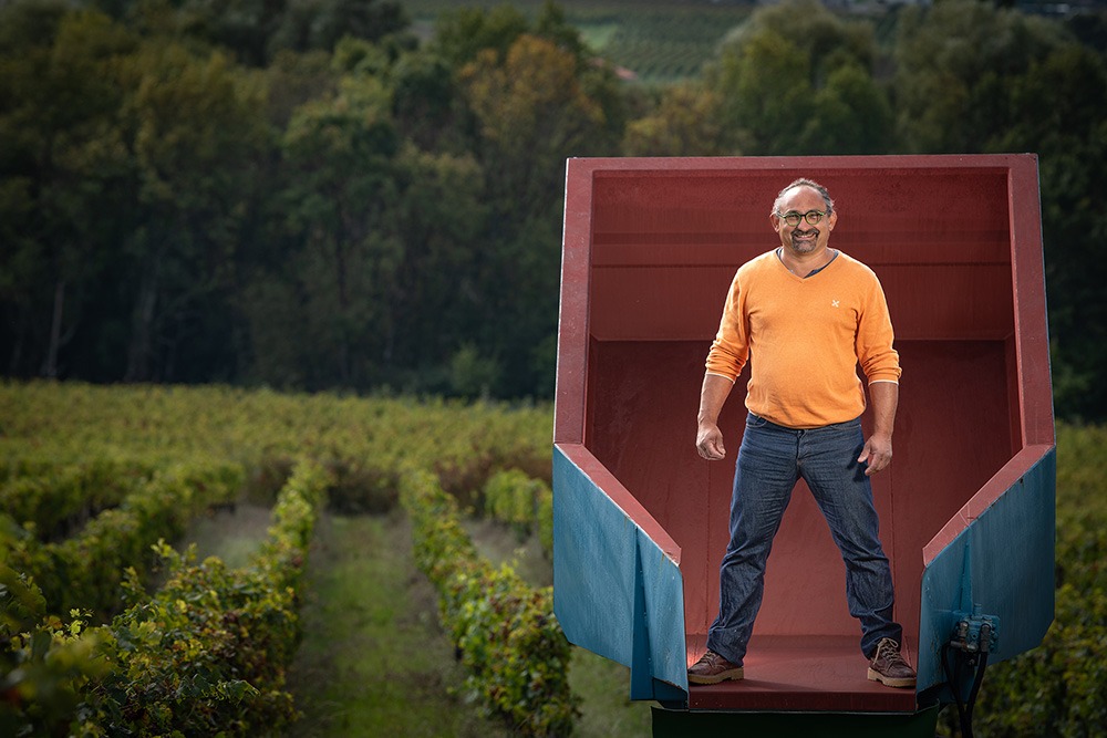 FRANCE, GIRONDE, PLASSAC, CHRISTIAN GOURGOURIO, LE CLOS DU MOUNAT, COTES DE BOURG, BLAYE, COTES DE BORDEAUX, VIGNOBLES BORDELAIS