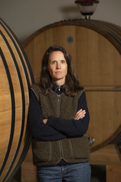 GIRONDE (33) FRANCS, ANNE-LO CHADRONNIER, PROPRIETAIRE DU CHATEAU MARSAU, COTES DE FRANCS // FRANCE, GIRONDE (33) FRANCS, ANNE-LO CHADRONNIER FROM CHATEAU MARSAU, COTES DE FRANCS