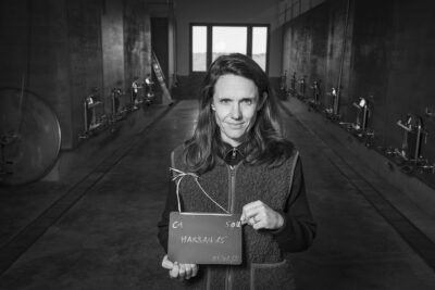 GIRONDE (33) FRANCS, ANNE-LO CHADRONNIER, PROPRIETAIRE DU CHATEAU MARSAU, COTES DE FRANCS // FRANCE, GIRONDE (33) FRANCS, ANNE-LO CHADRONNIER FROM CHATEAU MARSAU, COTES DE FRANCS